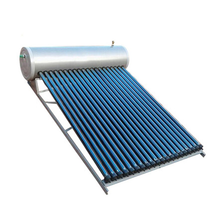 편 평판 태양열 수집기 300L SS304-2b 물 유조선 및 알루미늄 합금 내식성 지원 선반을 가진 비 가압 태양열 온수기